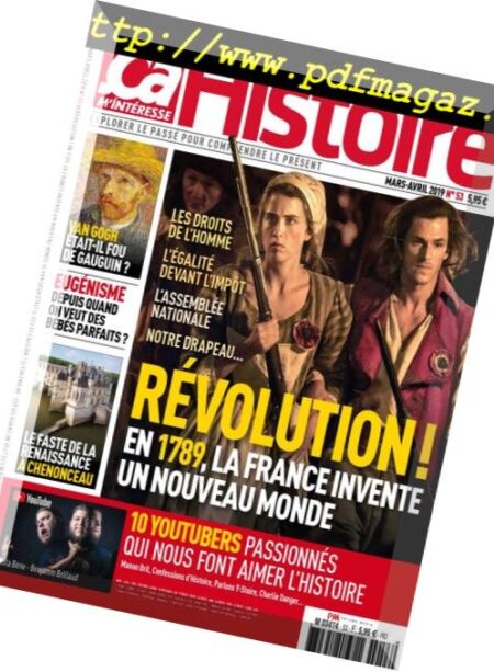 ca M’Interesse Histoire – Mars-Avril 2019 Cover