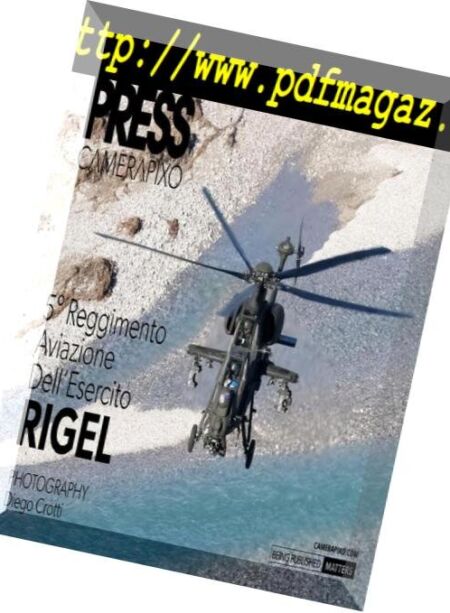 Camerapixo – 5 Reggimento Aviazione Dell’esercito Rigel 2019 Cover