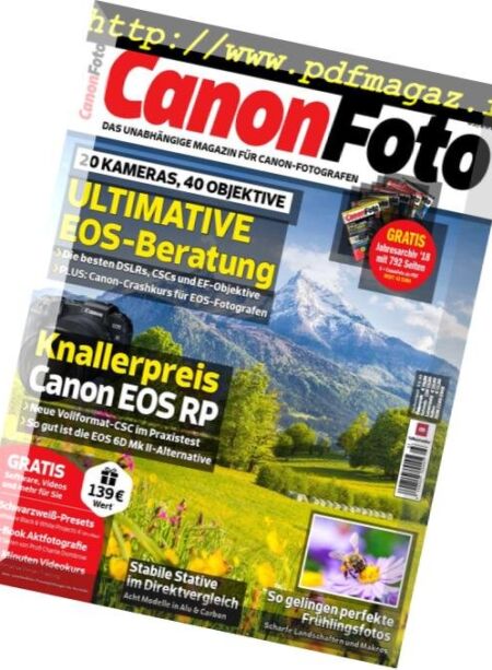 CanonFoto – Marz 2019 Cover