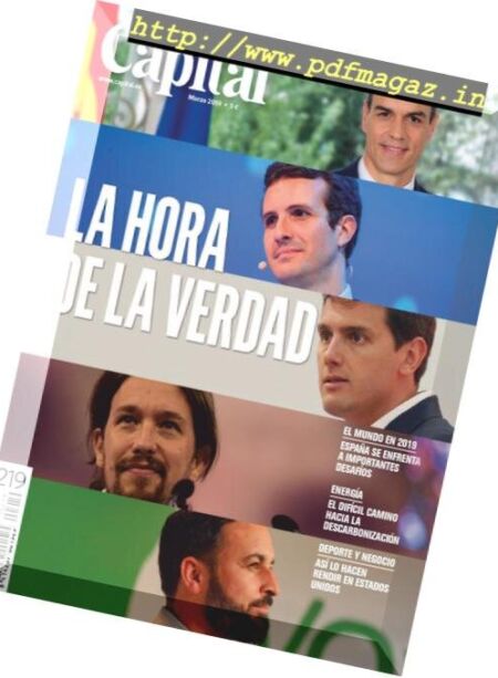 Capital Spain – marzo 2019 Cover