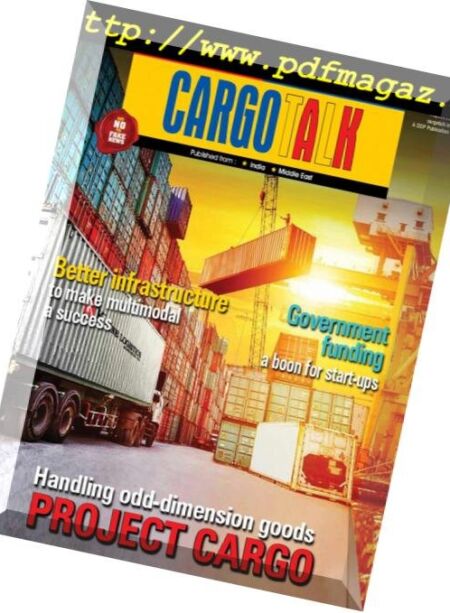 Cargo Talk – March 2019 Cover