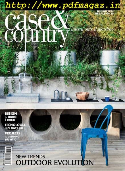 Case & Country – luglio 2017 Cover