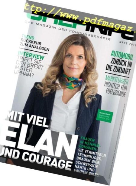Chefinfo – Marz 2019 Cover