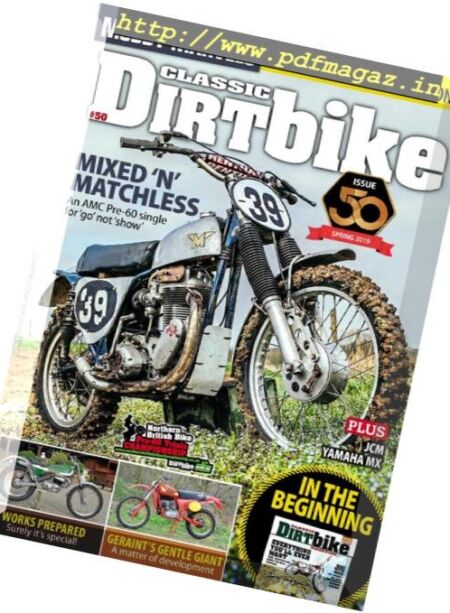 Classic Dirt Bike – February 2019 Cover