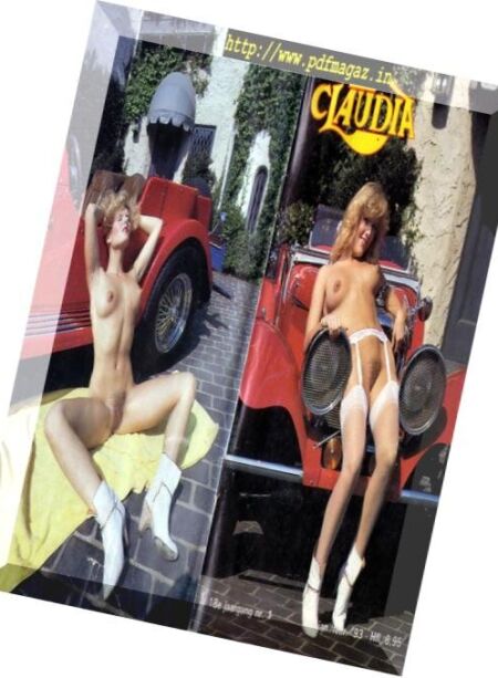 Claudia – Januar 1993 Cover