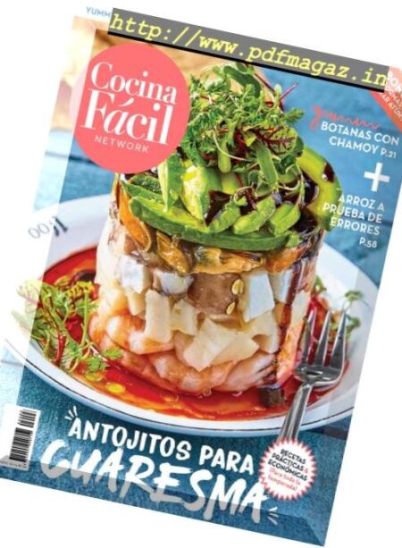 Cocina Facil – marzo 2019 Cover