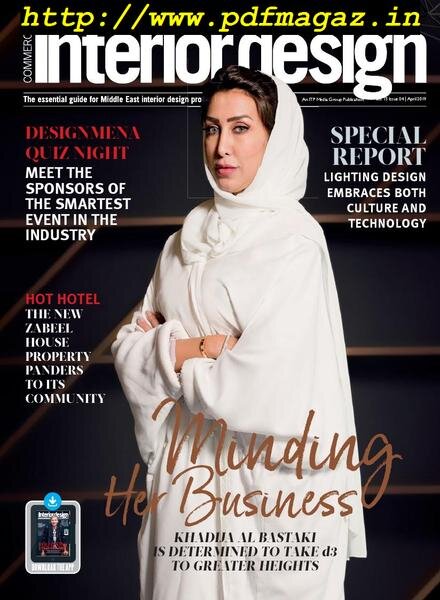 Commercial Interior Design – April 2019 Cover