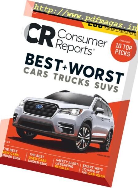 Consumer Reports – April 2019 Cover