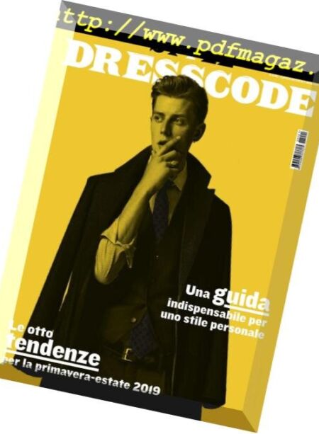 Corriere della Sera Style Dresscode – marzo 2019 Cover