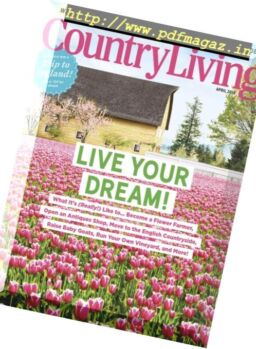 Country Living USA – April 2019