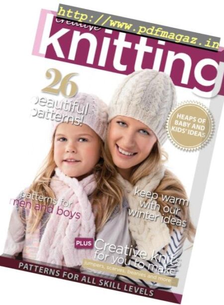 Creative Knitting – January 2019 Cover