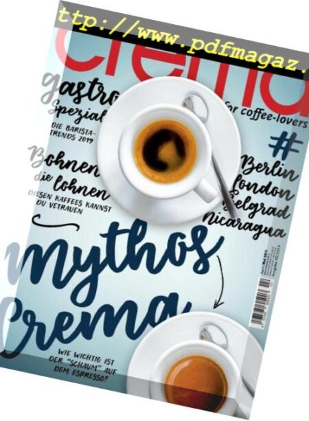 crema – April-Mai 2019 Cover