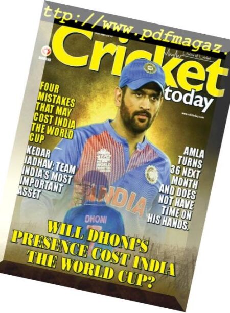 Cricket Today – 09 March 2019 Cover