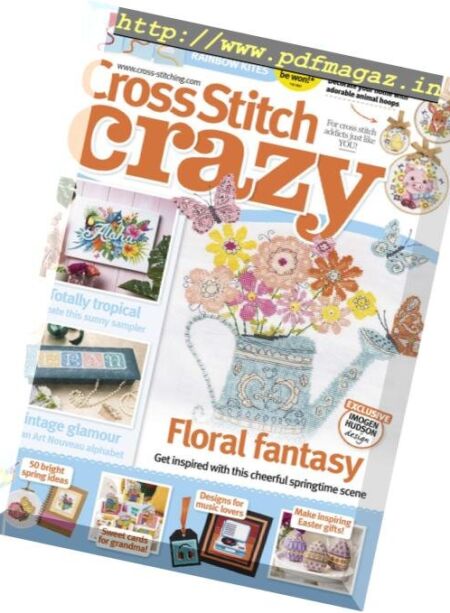 Cross Stitch Crazy – April 2019 Cover