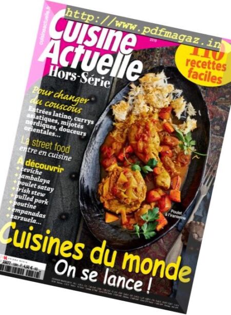 Cuisine Actuelle – Hors-Serie – Fevrier-Mars 2019 Cover