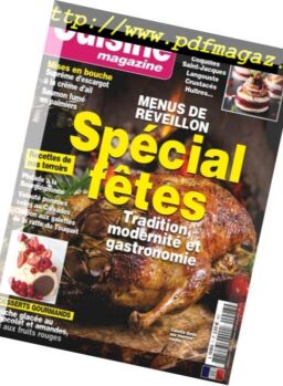 Cuisine Magazine – Novembre 2018-Janvier 2019