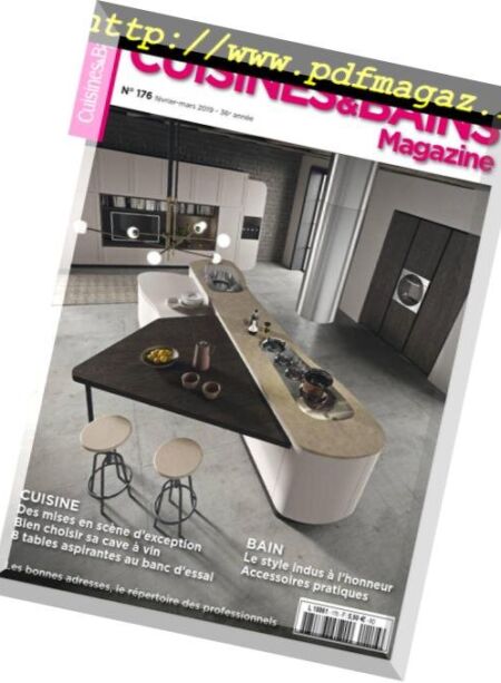 Cuisines & Bains Magazine – Fevrier-Mars 2019 Cover