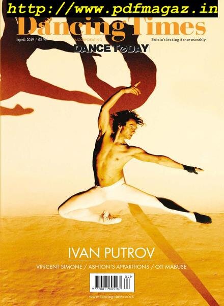 Dancing Times – April 2019 Cover