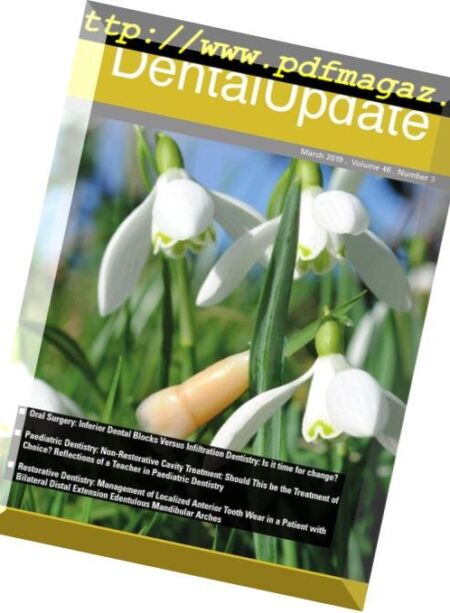 Dental Update – March 2019 Cover