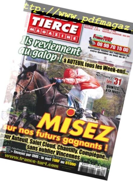 Derby Tierce – 22 fevrier 2019 Cover