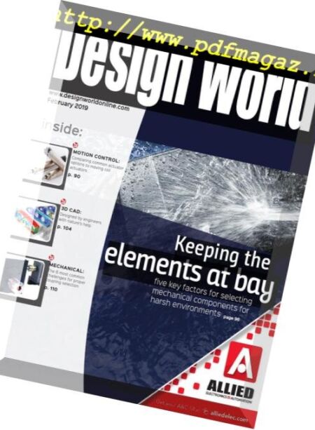 Design World – February 2019 Cover