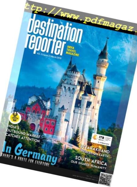 Destination Reporter – India Travel – March 2019 Cover