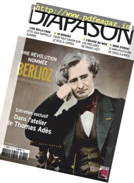Diapason – mars 2019 Cover