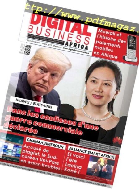 Digital Business Africa – Fevrier-Mars 2019 Cover