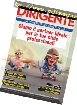 Dirigente – Marzo 2019