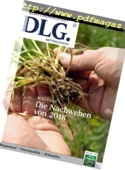 DLG Mitteilungen – Februar 2019