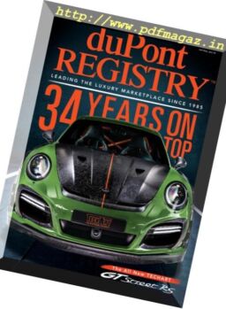 duPont Registry – April 2019