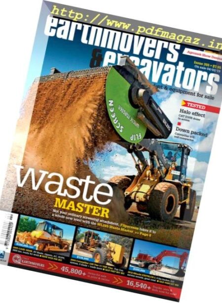 Earthmovers & Excavators – March 2019 Cover