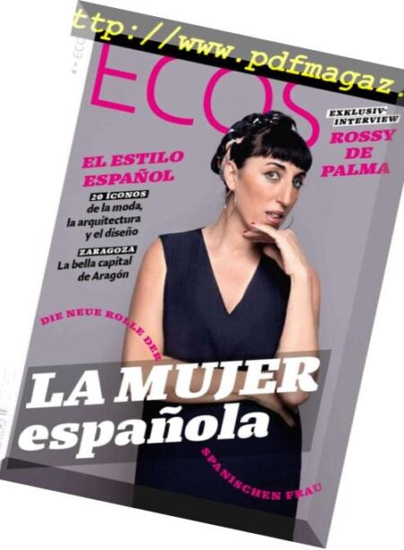 Ecos – Marz 2019 Cover