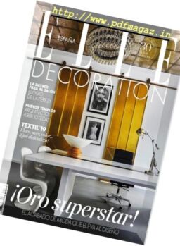 Elle Decoration Espana – marzo 2019