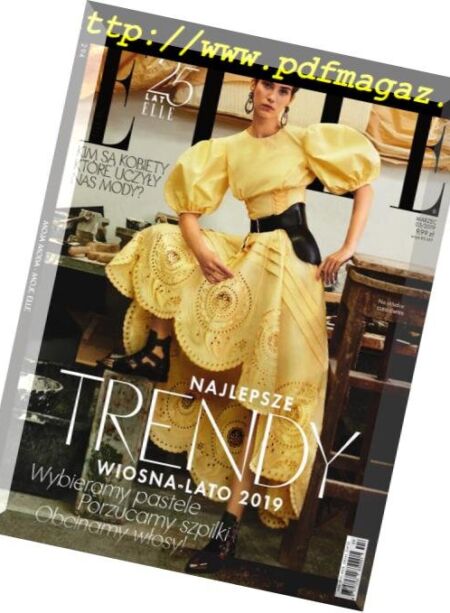 Elle Poland – Marzec 2019 Cover
