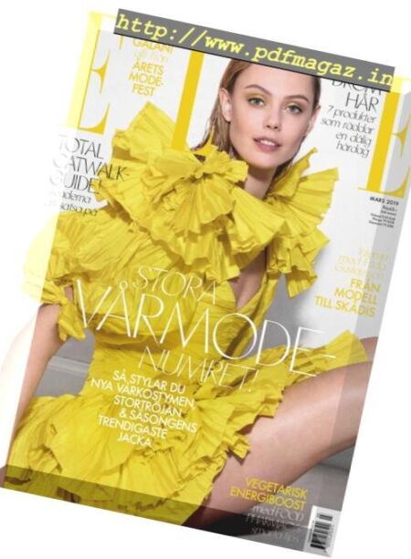Elle Sweden – March 2019 Cover