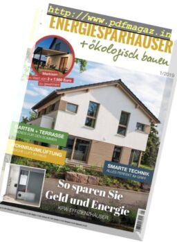 Energiesparhauser + Okologisch bauen – Nr1, 2019