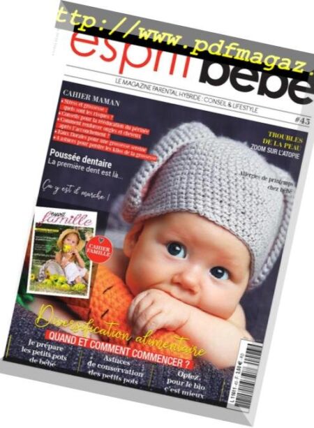 Esprit Bebe – fevrier 2019 Cover