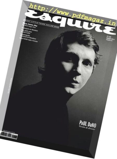 Esquire Espana – marzo 2019 Cover