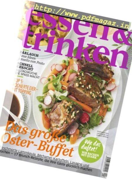 Essen & Trinken – April 2019 Cover