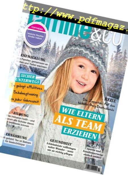 Familie&Co – Februar 2019 Cover