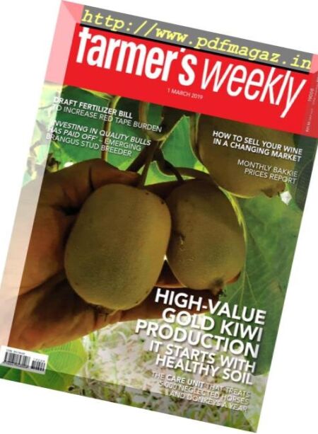 Farmer’s Weekly – 01 March 2019 Cover