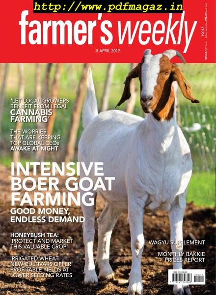 Farmer’s Weekly – 05 April 2019 Cover