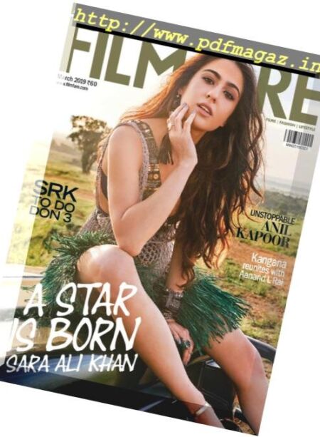 Filmfare – March 2019 Cover