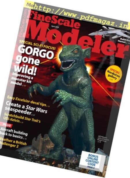 FineScale Modeler – April 2019 Cover