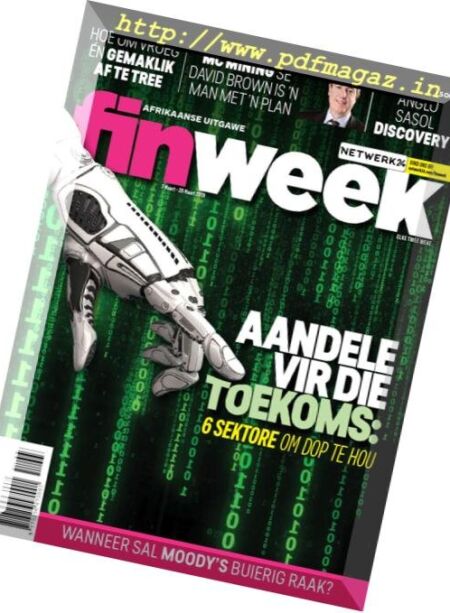 Finweek Afrikaans Edition – Maart 07, 2019 Cover