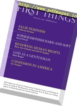 First Things – February 2019