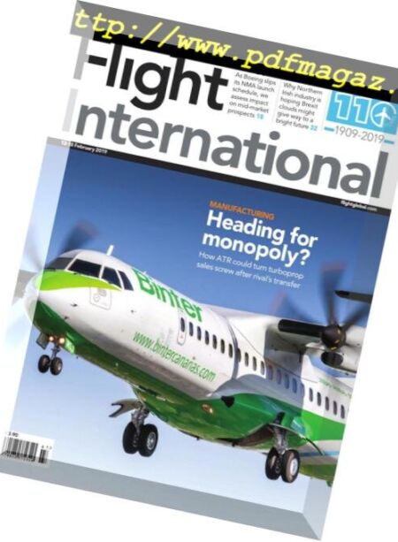 Flight International – 12 February 2019 Cover