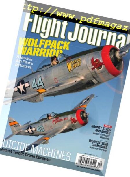 Flight Journal – April 2019 Cover