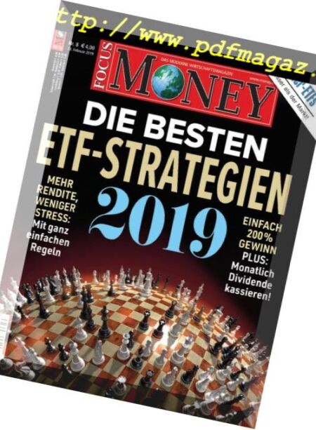 Focus Money – 13 Februar 2019 Cover